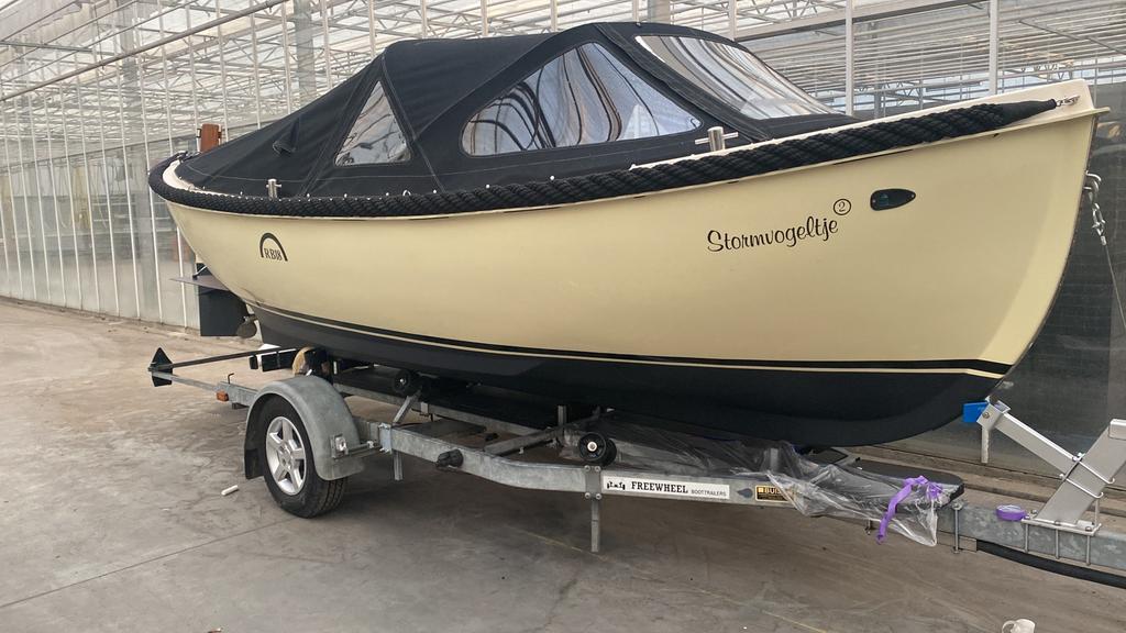 Freewheel boottrailer 1300Kg, Ophalen, Zo goed als nieuw, 6 tot 9 meter, Overige typen