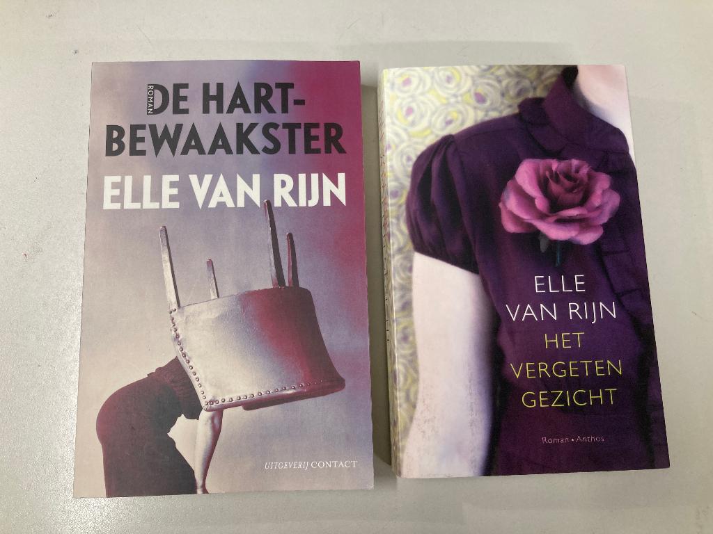 Het vergeten gezicht & De hartbewaakster door Elle van Rijn, Ophalen of Verzenden, Gelezen, Elle van Rijn, Nederland