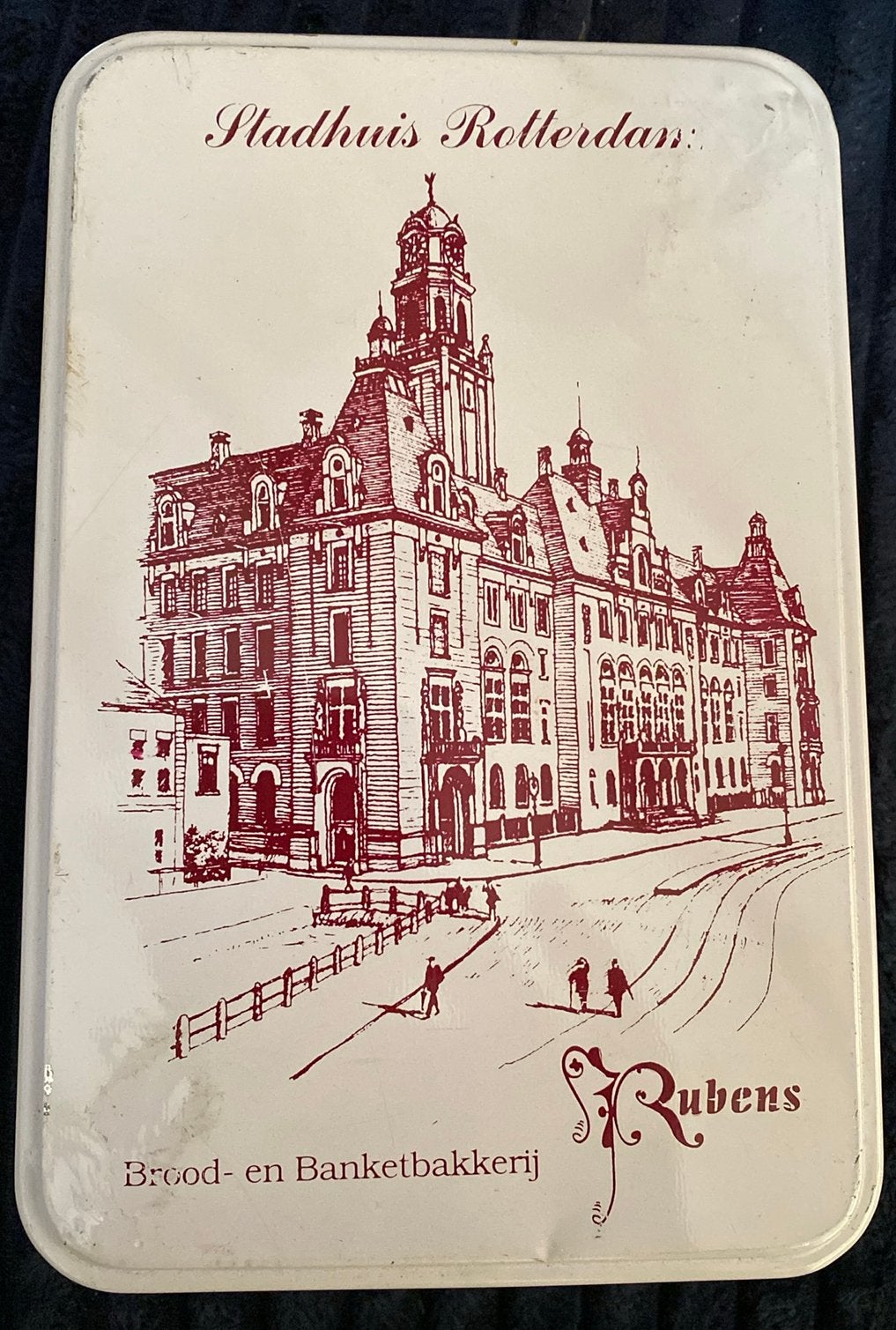 Koekblik Rotterdam, Verzamelen, Blikken, Ophalen of Verzenden, Gebruikt, Koek(jes)