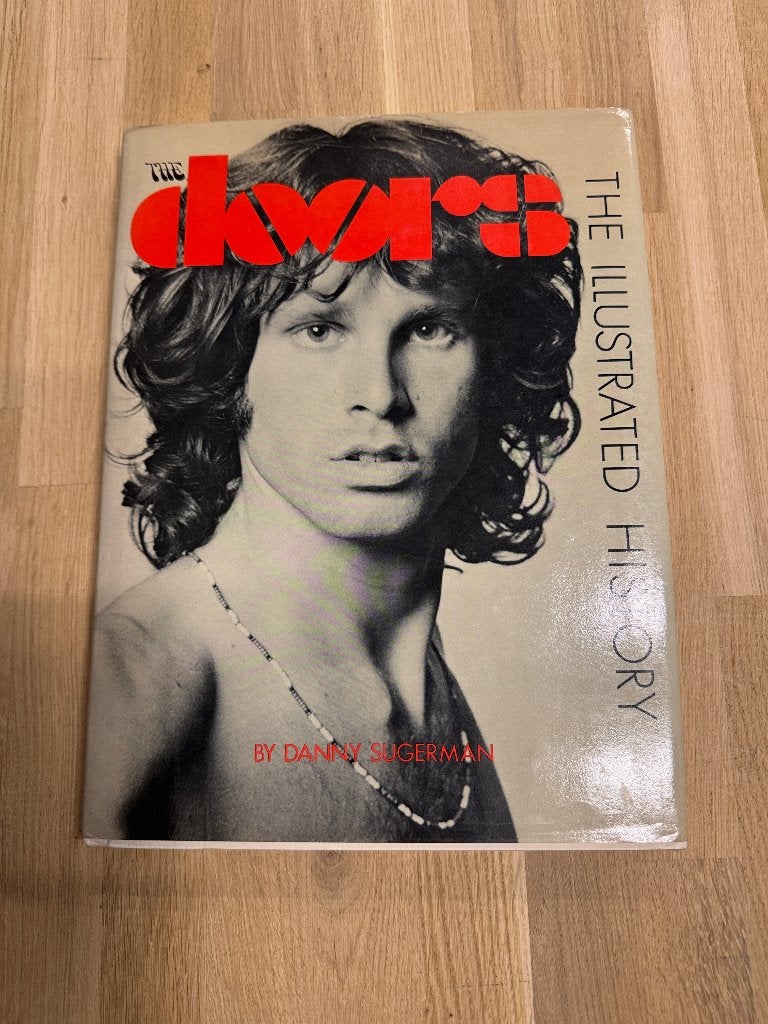 The doors - The Illustrated History gesigneerd, Ophalen of Verzenden, Gebruikt, 12 inch, Poprock