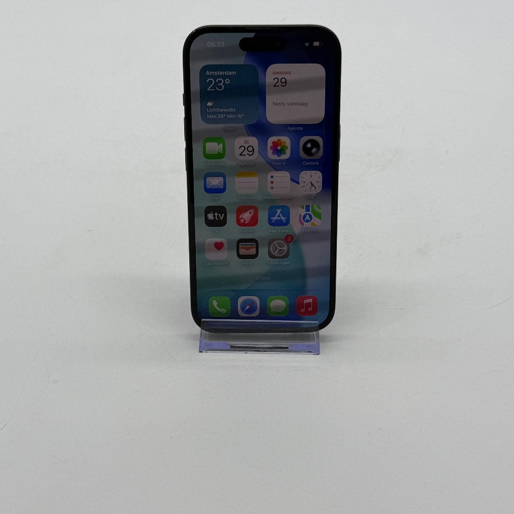 Apple iPhone 15 - 128GB - 83Batt - in nette staat, 83 %, 128 GB, IPhone 15, Zwart