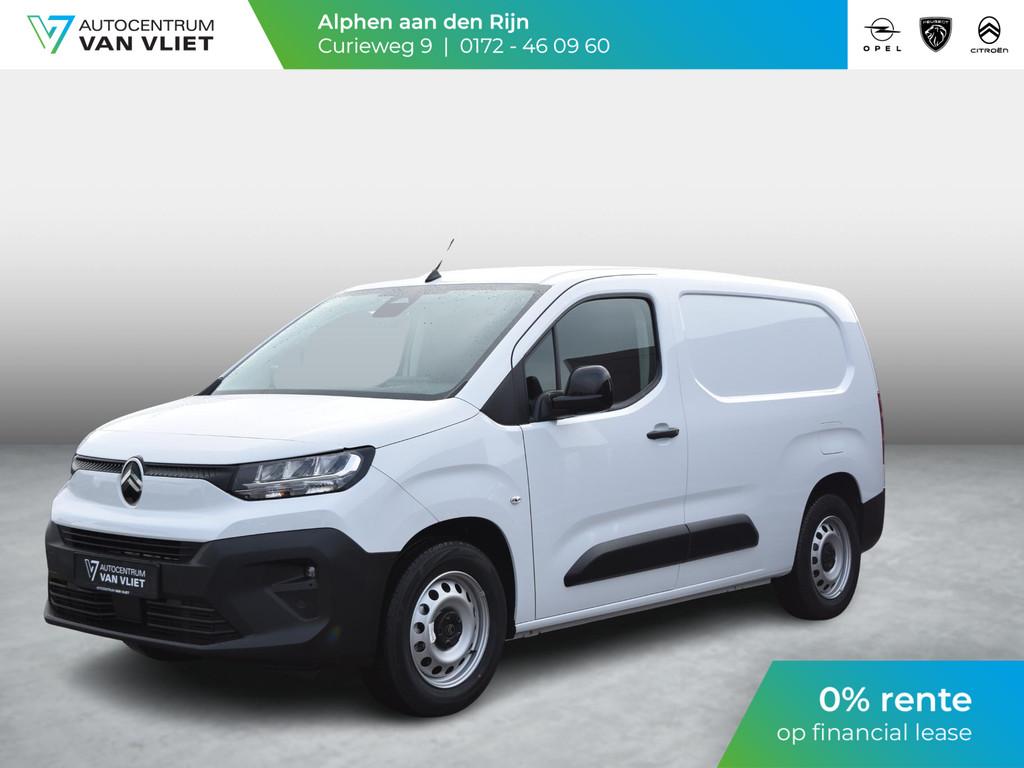Citroen ë-Berlingo L2 50 kWh 0% rente | tot 8 jaar garantie, Auto's, Wit, Origineel Nederlands, Nieuw, 2 stoelen