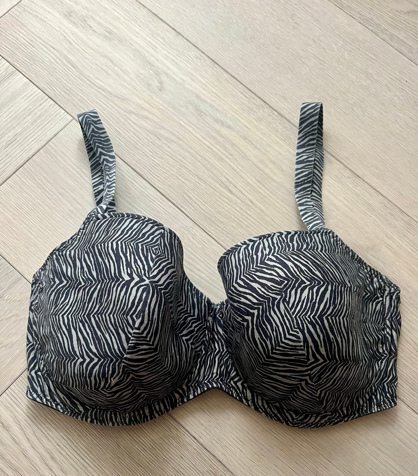 Prima Donna Twist 80F Zebra Balconette (LEES BESCHRIJVING), Verzenden, BH, Grijs