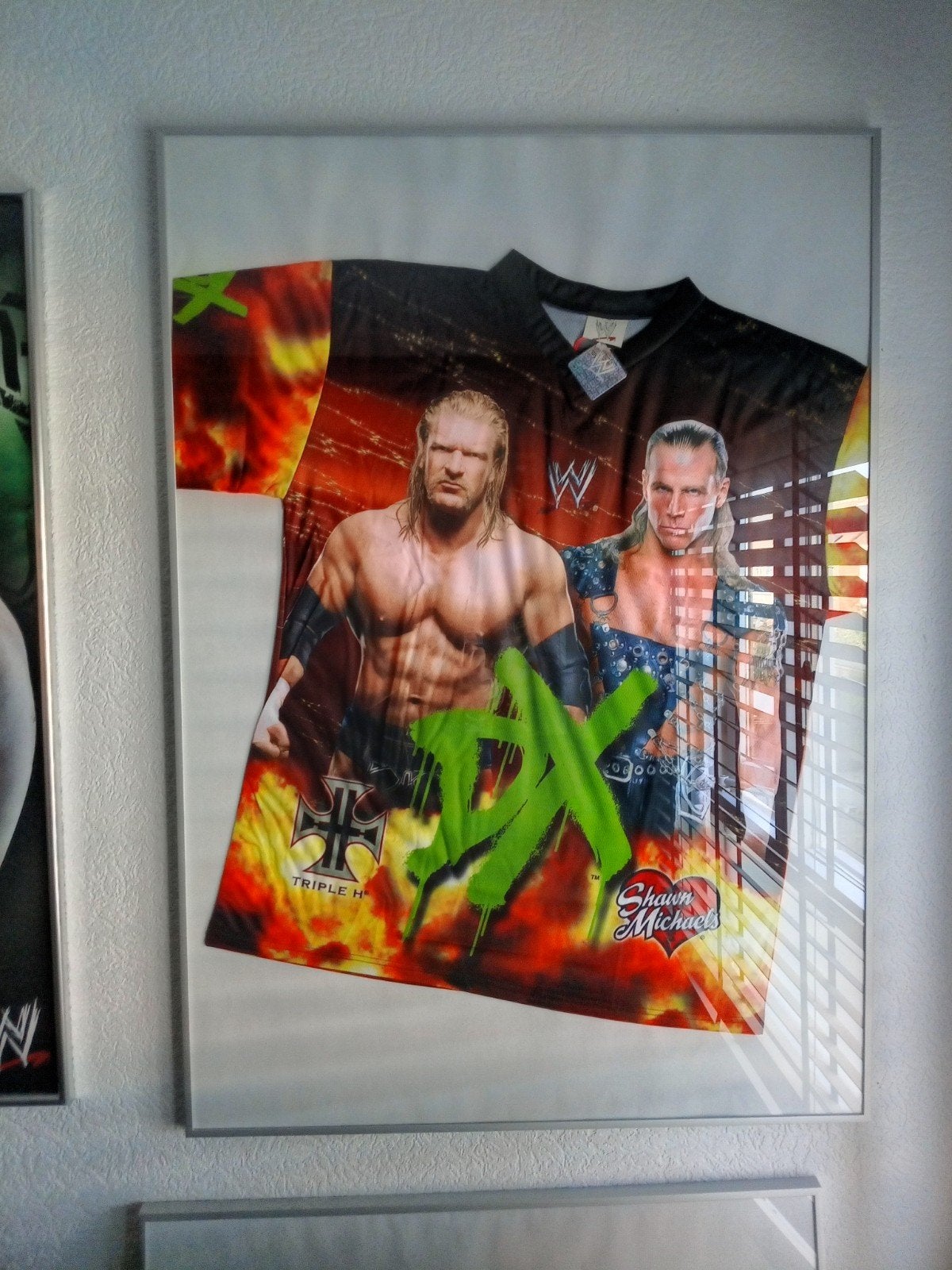 t-shirt ingelijst Triple H & HBK Wwe, Ophalen, Zo goed als nieuw, Buitenlandse clubs, Shirt