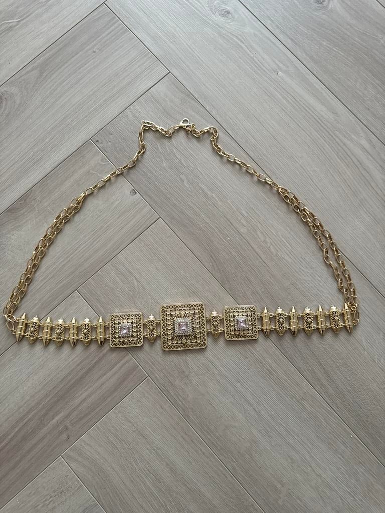 Marokkaanse riem, Kleding | Dames, Riemen en Ceinturen, Verzenden, Zo goed als nieuw, Overige kleuren, 100 cm of meer