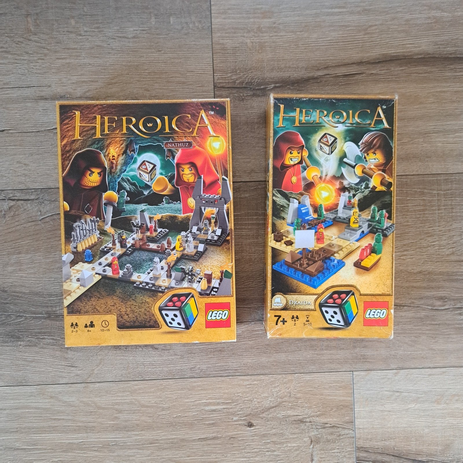2x Lego bordspellen Heroica, Ophalen of Verzenden, Zo goed als nieuw
