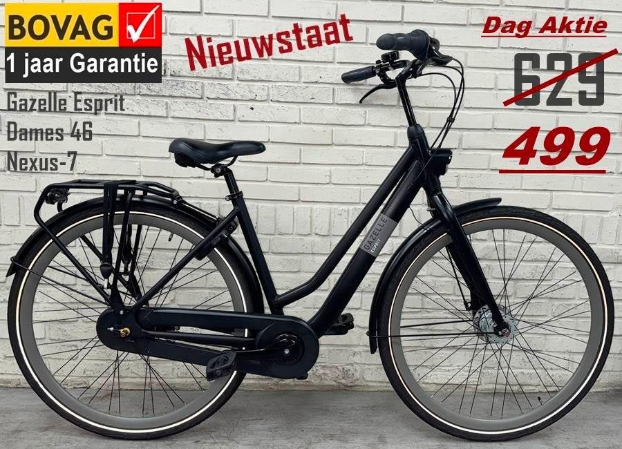 ZGAN Gazelle Miss Grace Nex-3 € 389 Alléén vandaag € 329, Ophalen, 53 tot 56 cm, (Extra) lage instap, Zo goed als nieuw