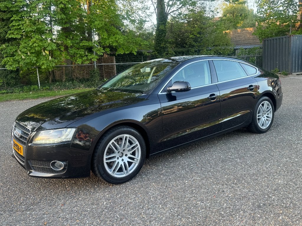 Audi A5 2.0 Tfsi 132KW Sportback M-tr 2011 Zwart, Euro 5, Stof, Zwart, 4 cilinders
