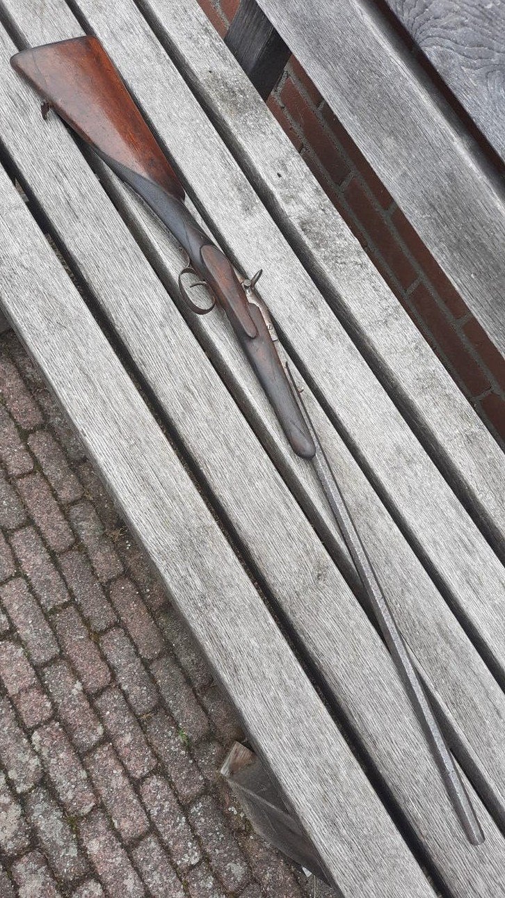 Antiek Flobert 'antiek Geweer., Ophalen of Verzenden, Overige soorten, Duitsland, Overige typen