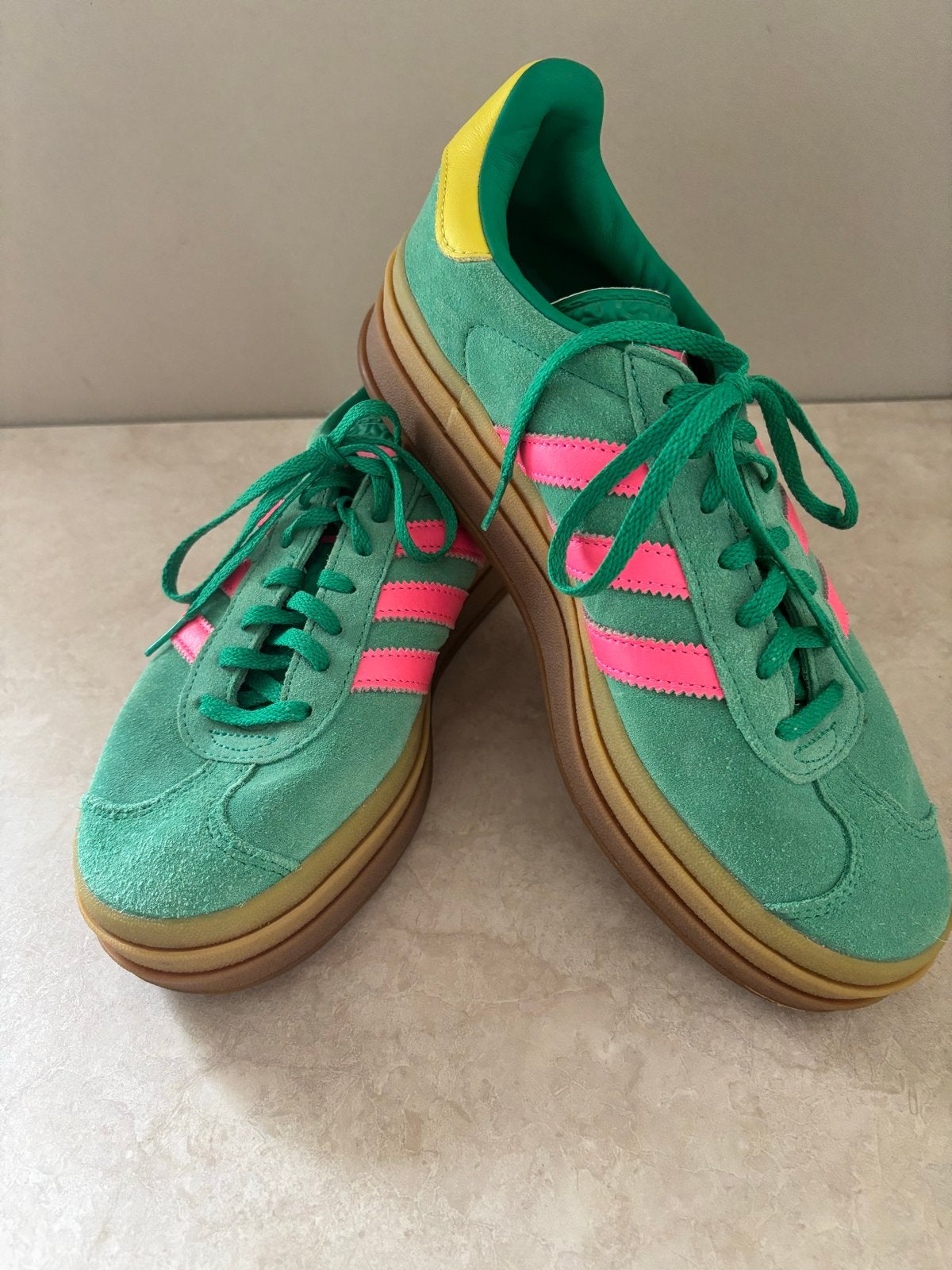 Adidas Gazelle Bold Sneakers - Nieuw, Maat 41, Ophalen, Nieuw, Groen, Sneakers of Gympen