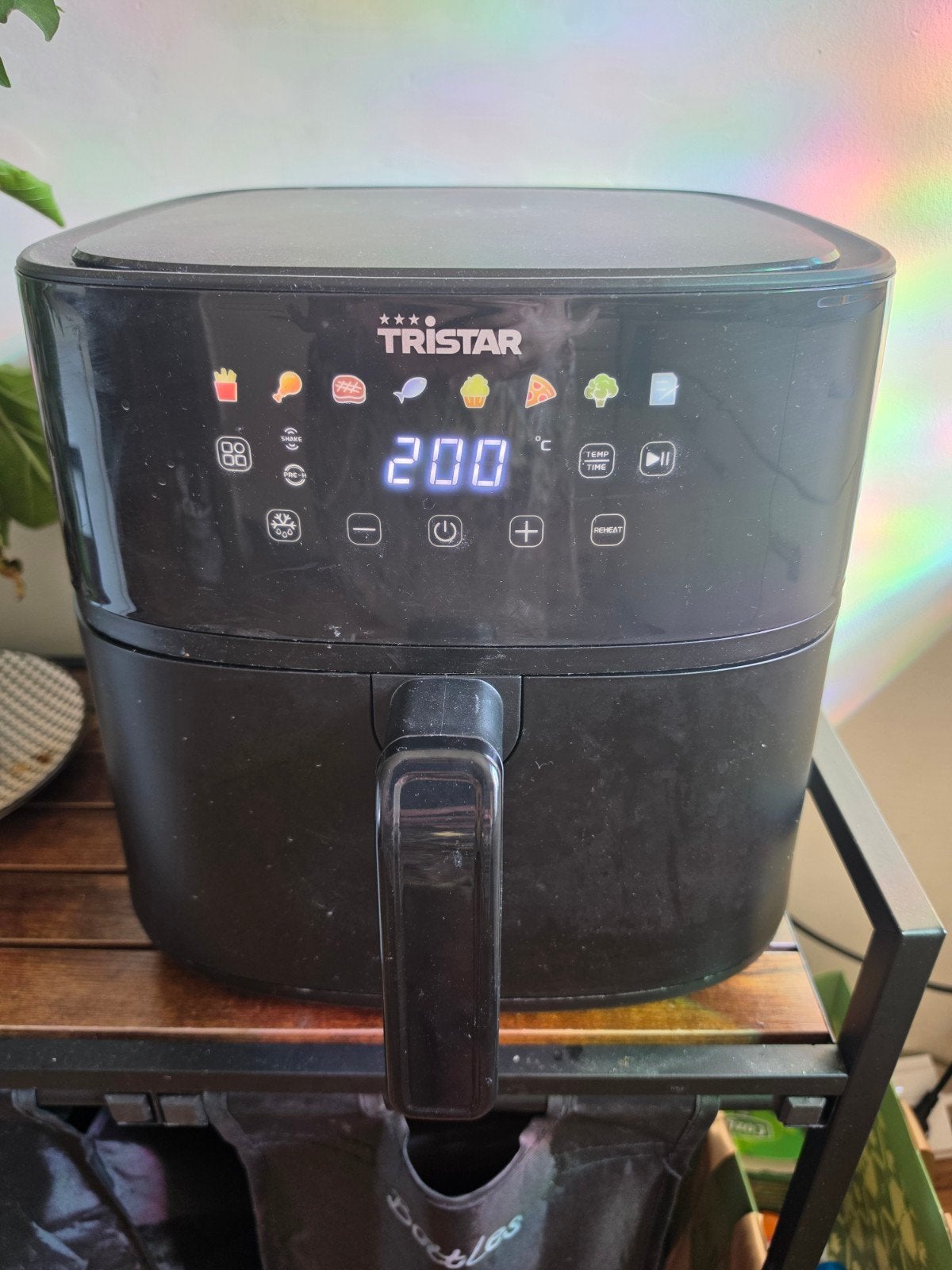 Tristar Digitale Airfryer XXL 8L, Ophalen, Zo goed als nieuw, Airfryer XXL, 1500 gram of meer