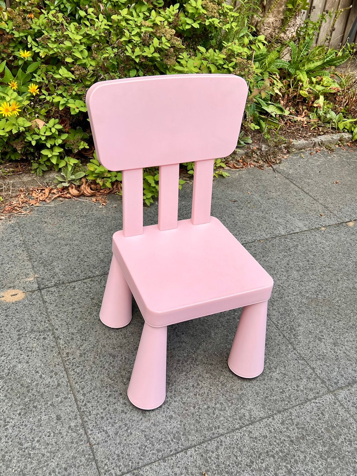 Roze IKEA MAMMUT Peuterstoeltje / Kinderstoeltje - Netjes, Kinderen en Baby's, Kinderstoelen, Ophalen of Verzenden, Gebruikt, Overige typen