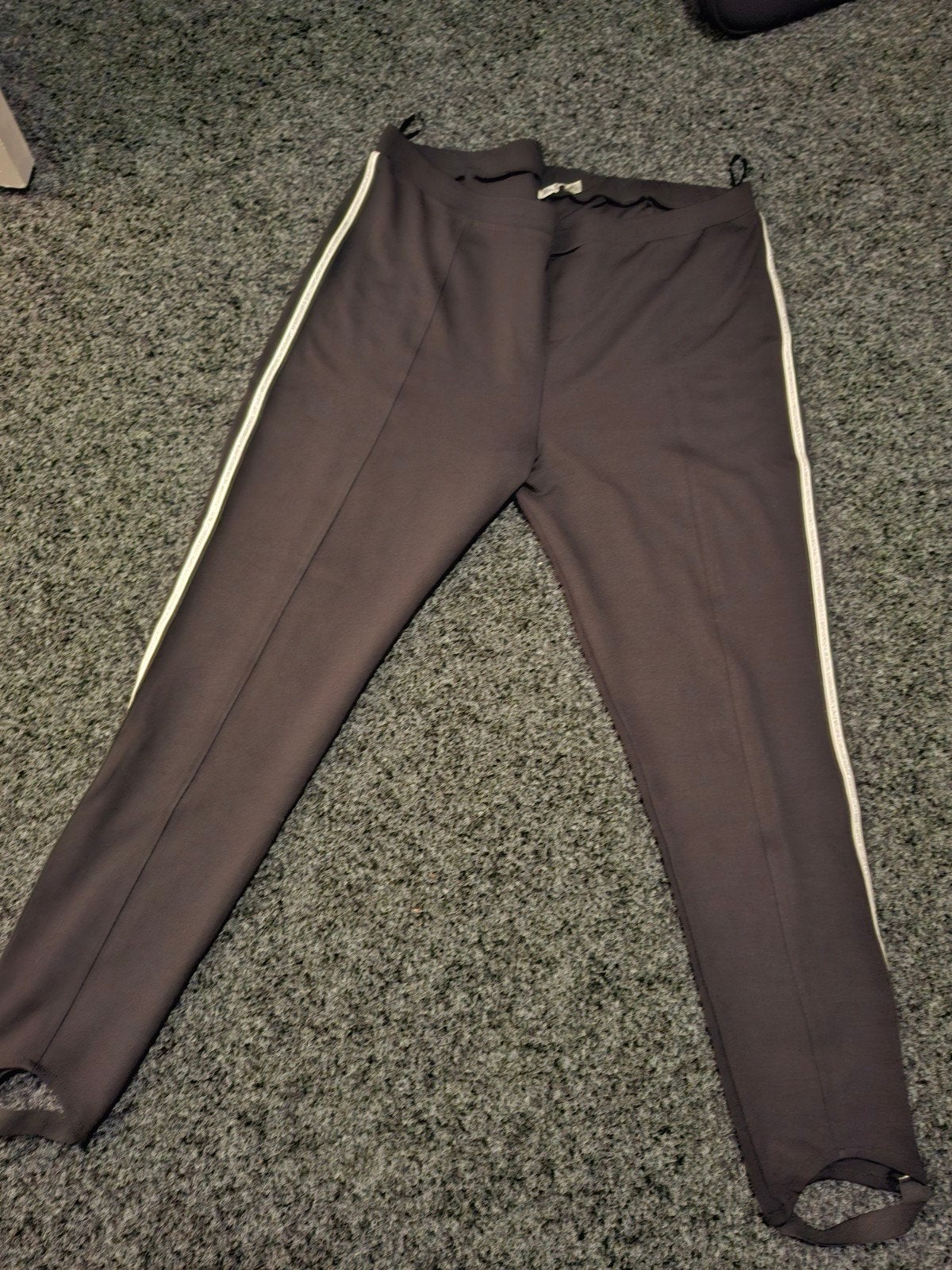 Tregging, maat 50, Ophalen of Verzenden, Zo goed als nieuw, Zwart, Broek of Spijkerbroek
