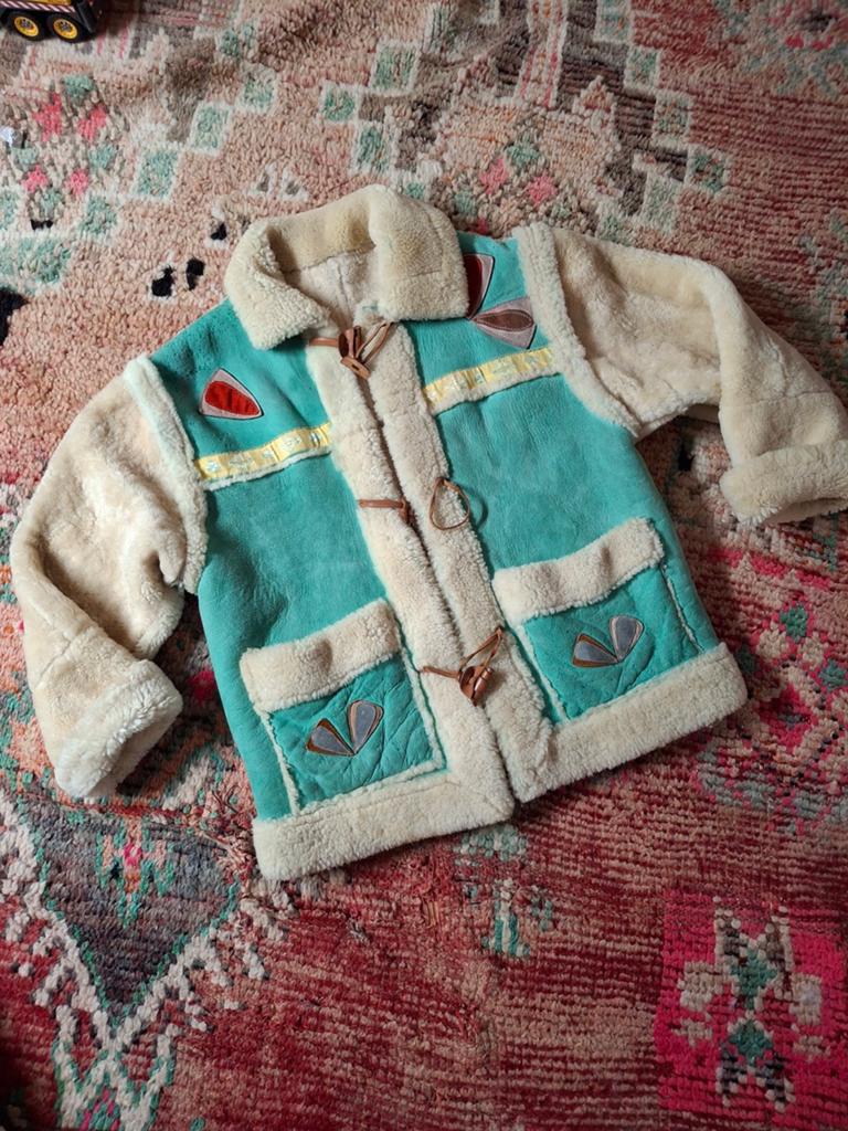Lammy coat, shearling, Afghaanse jas, Ophalen of Verzenden
