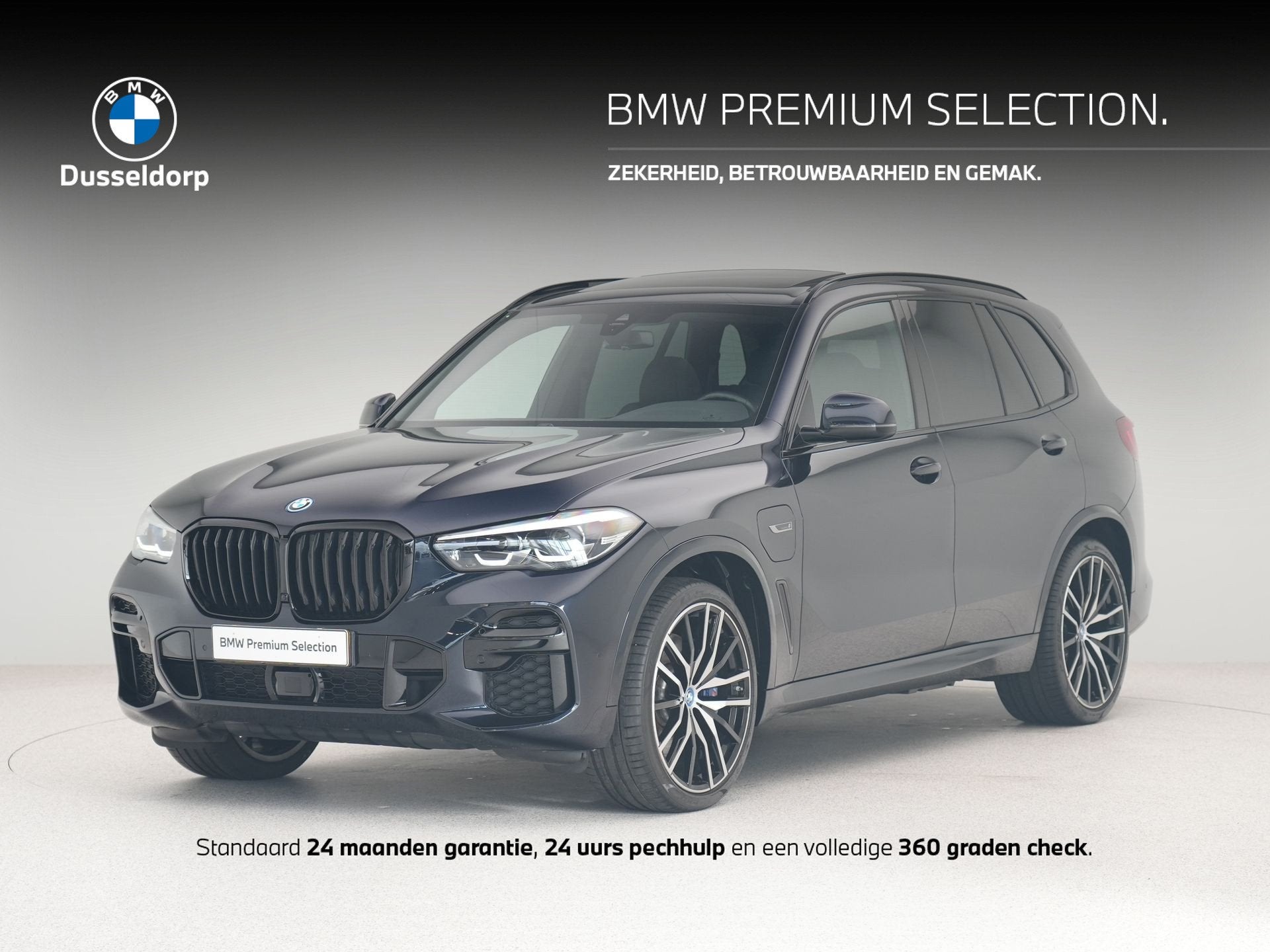 BMW X5 xDrive45e High Executive SoH 96% (bj 2022, automaat), Auto's, Gebruikt, 394 pk, Met garantie (alle), Overige brandstoffen