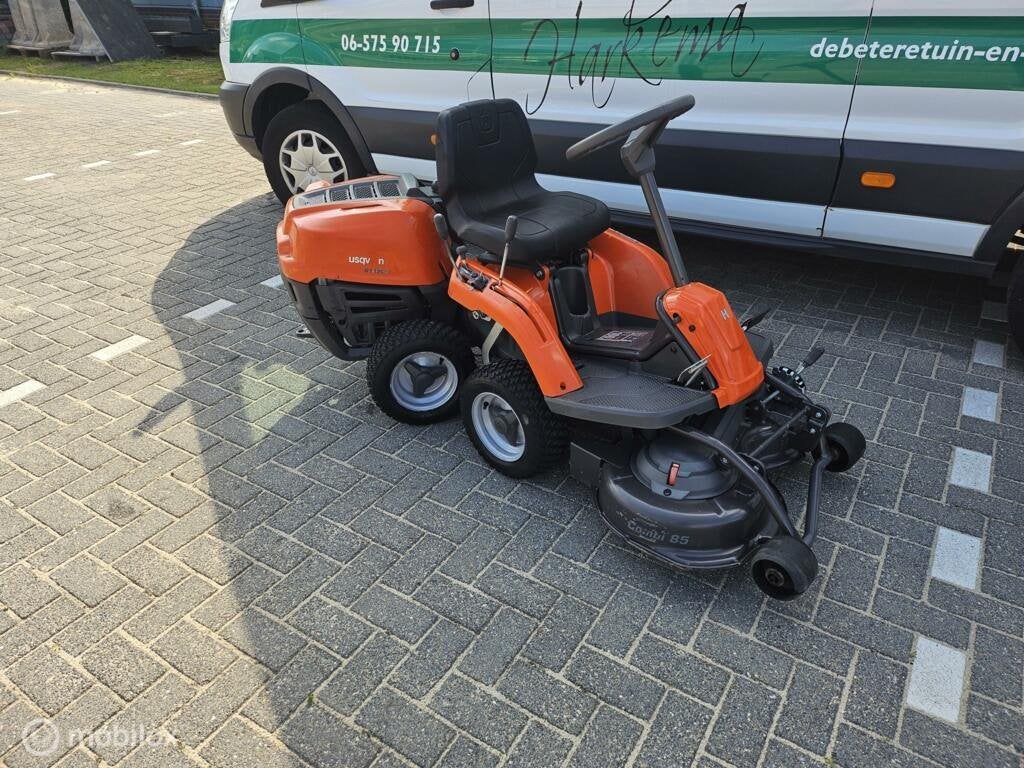 Zitmaaier  husqvarna  frontmaaier  mulch, Ophalen, Zo goed als nieuw, Versnellingen