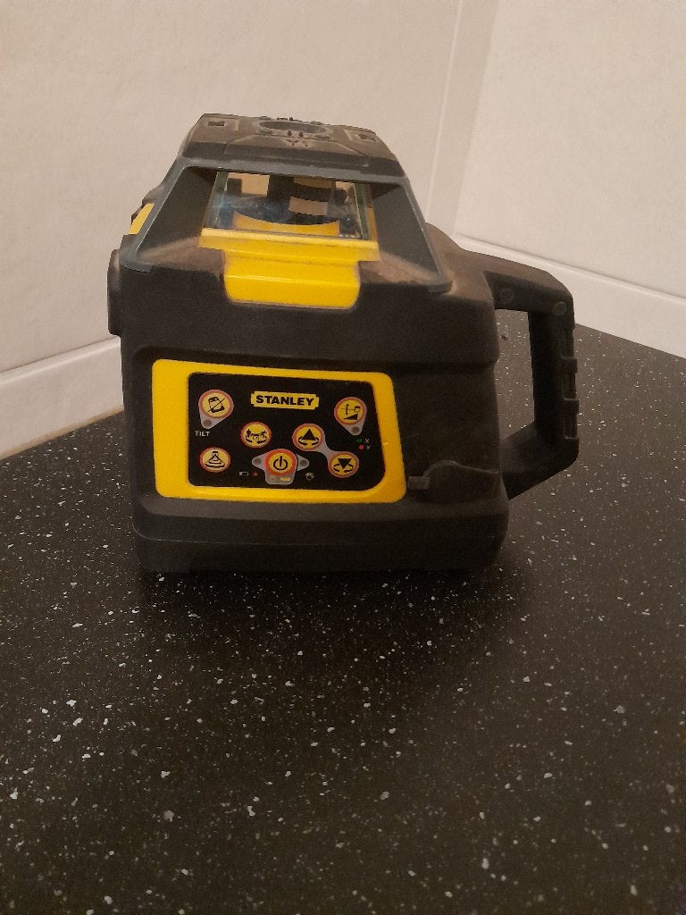 Bouwlaser, roterende laser, Doe-het-zelf en Verbouw, Ophalen of Verzenden, Gebruikt, Afstand