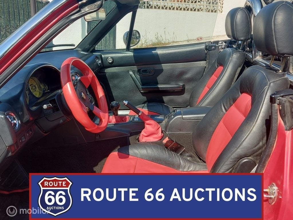 Mazda MX-5 | 1992 | Route 66 Auctions, Auto's, Overige carrosserieën, Zwart, Bedrijf, Handgeschakeld