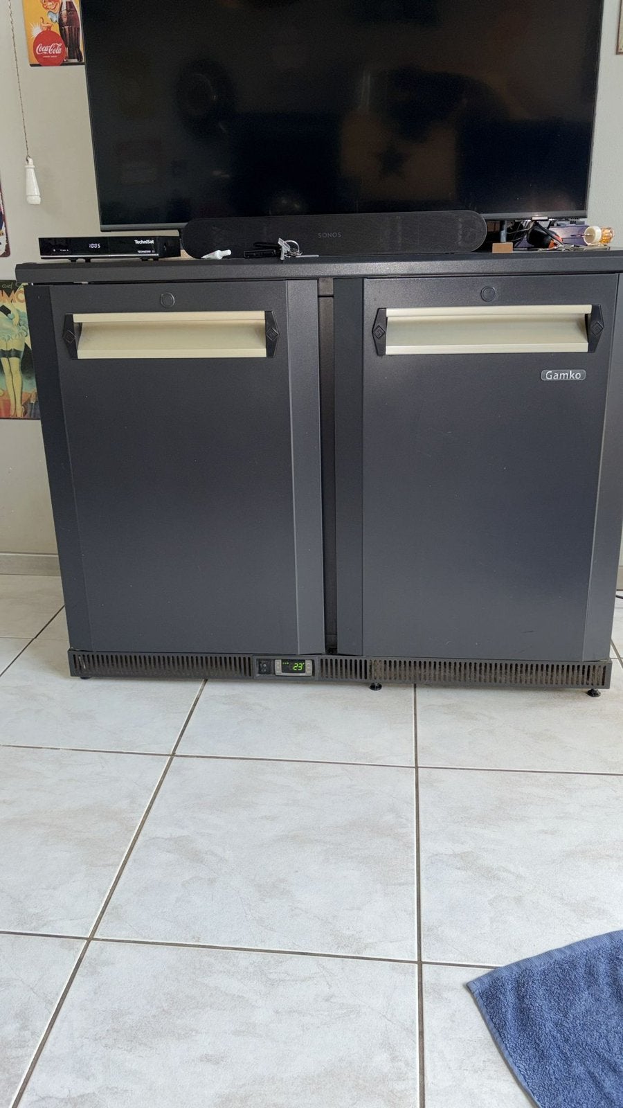 Gratis op te halen defecte Gamko koeling/koelkast, Witgoed en Apparatuur, Koelkasten en IJskasten, Ophalen, Minder dan 85 cm, 200 liter of meer