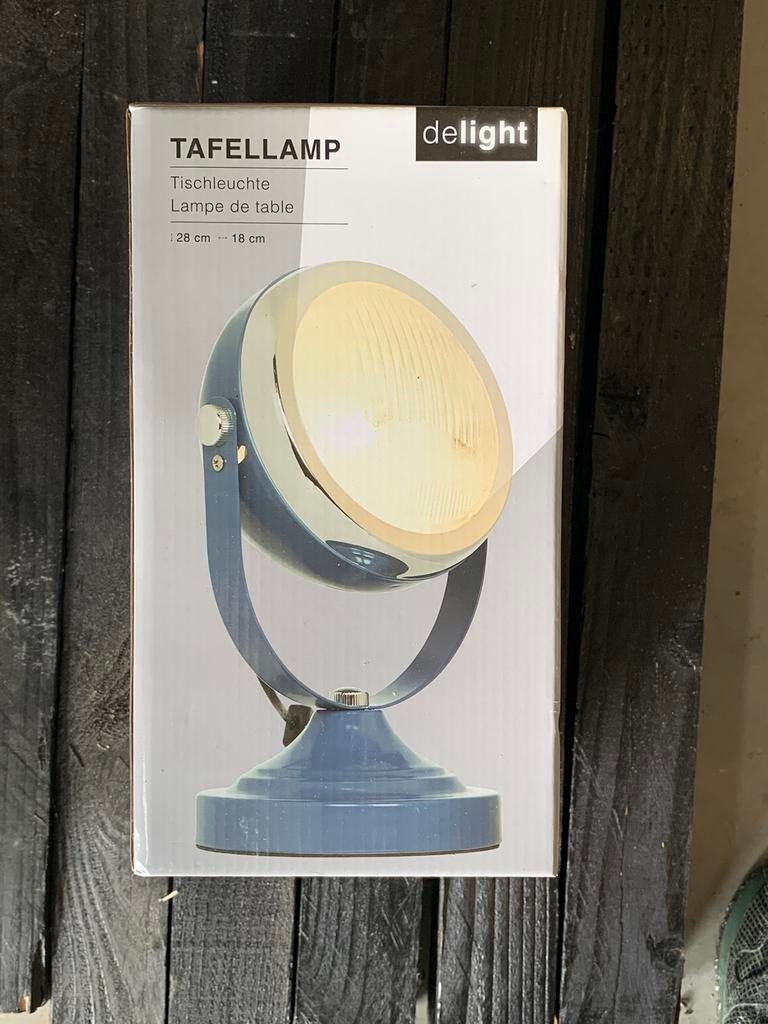 Tafellamp, nieuw in doos, Ophalen, Nieuw, Metaal of Aluminium