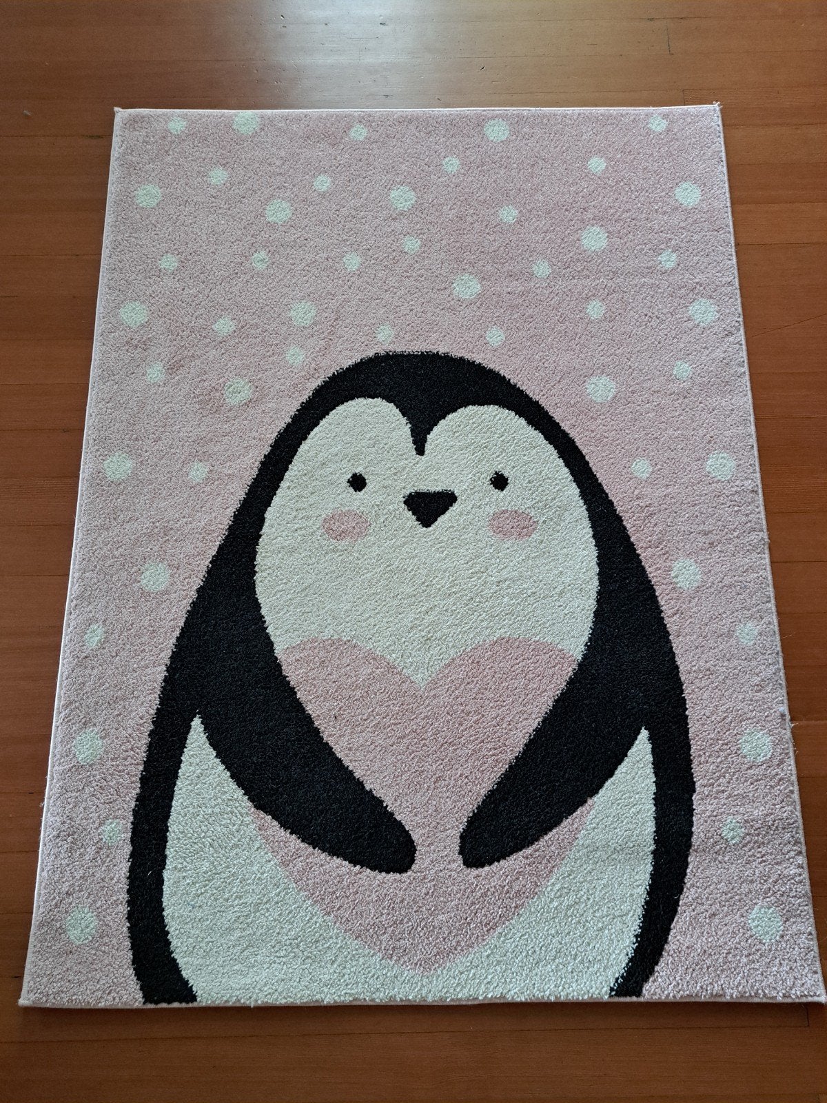 Schattig kleed met pinguin voor kinderkamer 120 x 160 cm, Ophalen, Kleed of Kussen