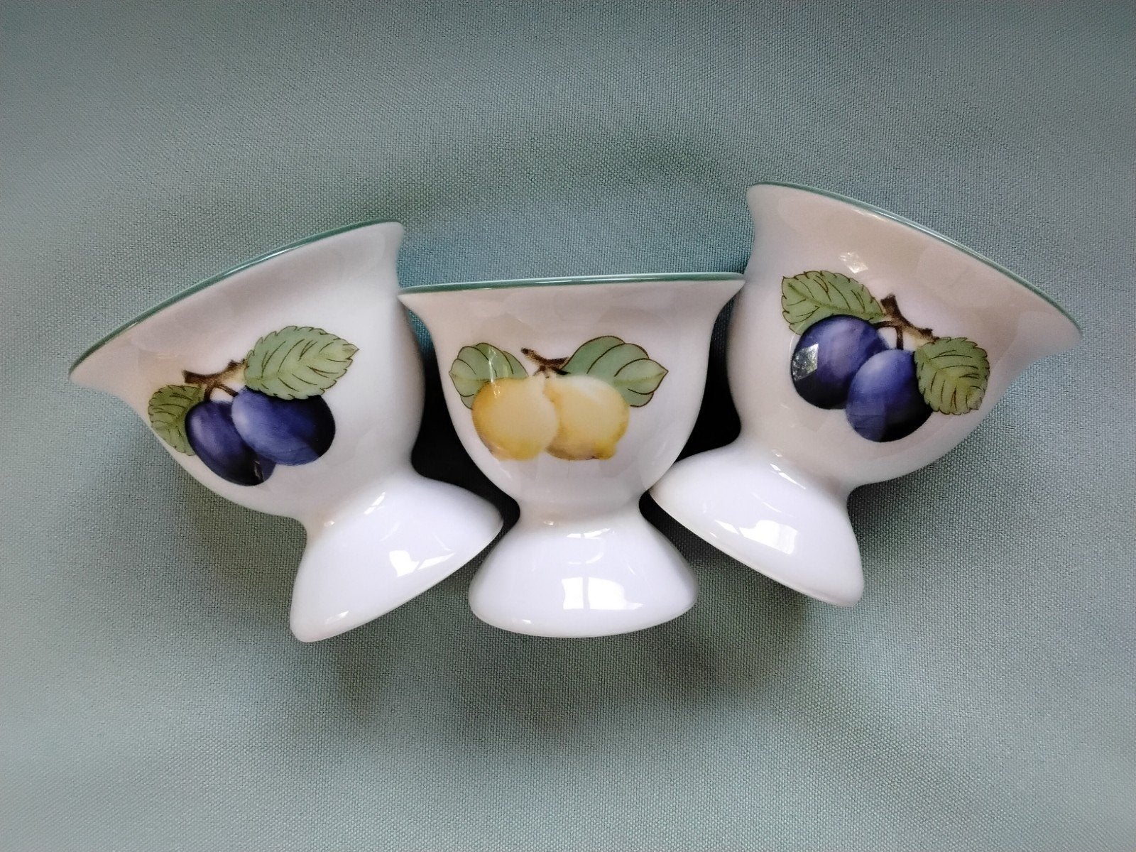 3 Eierdoppen Villeroy & Boch, Verzenden, Zo goed als nieuw, Overige materialen, Overige stijlen