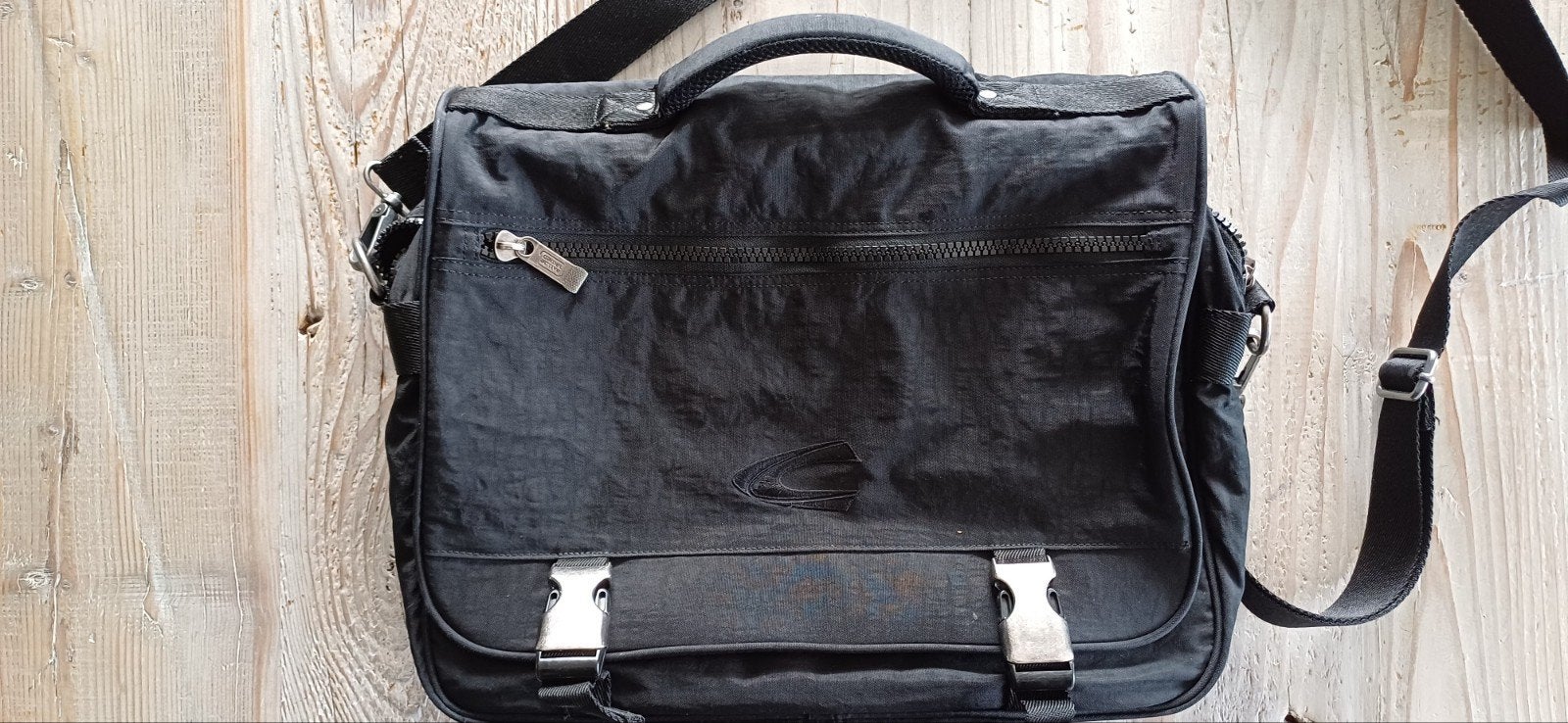 Camel Active Laptoptas/Schoudertas Zwart, Ophalen, Gebruikt, Zwart, Overige merken