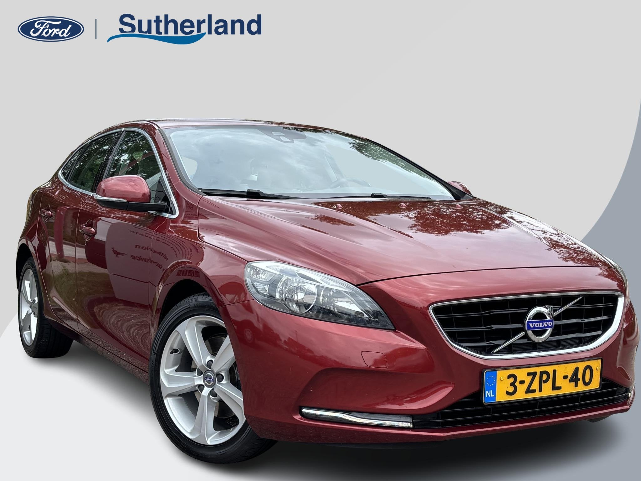 Volvo V40 1.6 T3 Summum 150pk Trekhaak | Lederen Bekleding |, Auto's, Voorwielaandrijving, Gebruikt, 4 cilinders, 150 pk