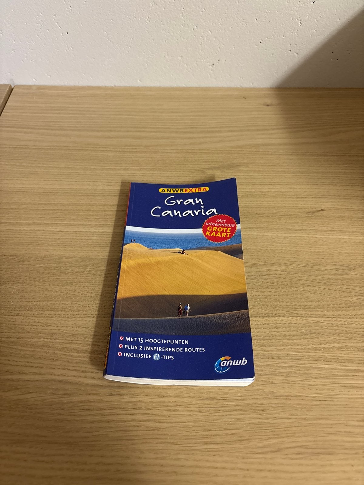 ANWB Extra Reisgids Gran Canaria met uitneembare kaart, Gelezen, Europa, Ophalen of Verzenden, Reisgids of -boek