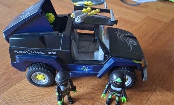 playmobil top agents robo gang auto, Ophalen of Verzenden, Zo goed als nieuw, Complete set, Voertuig