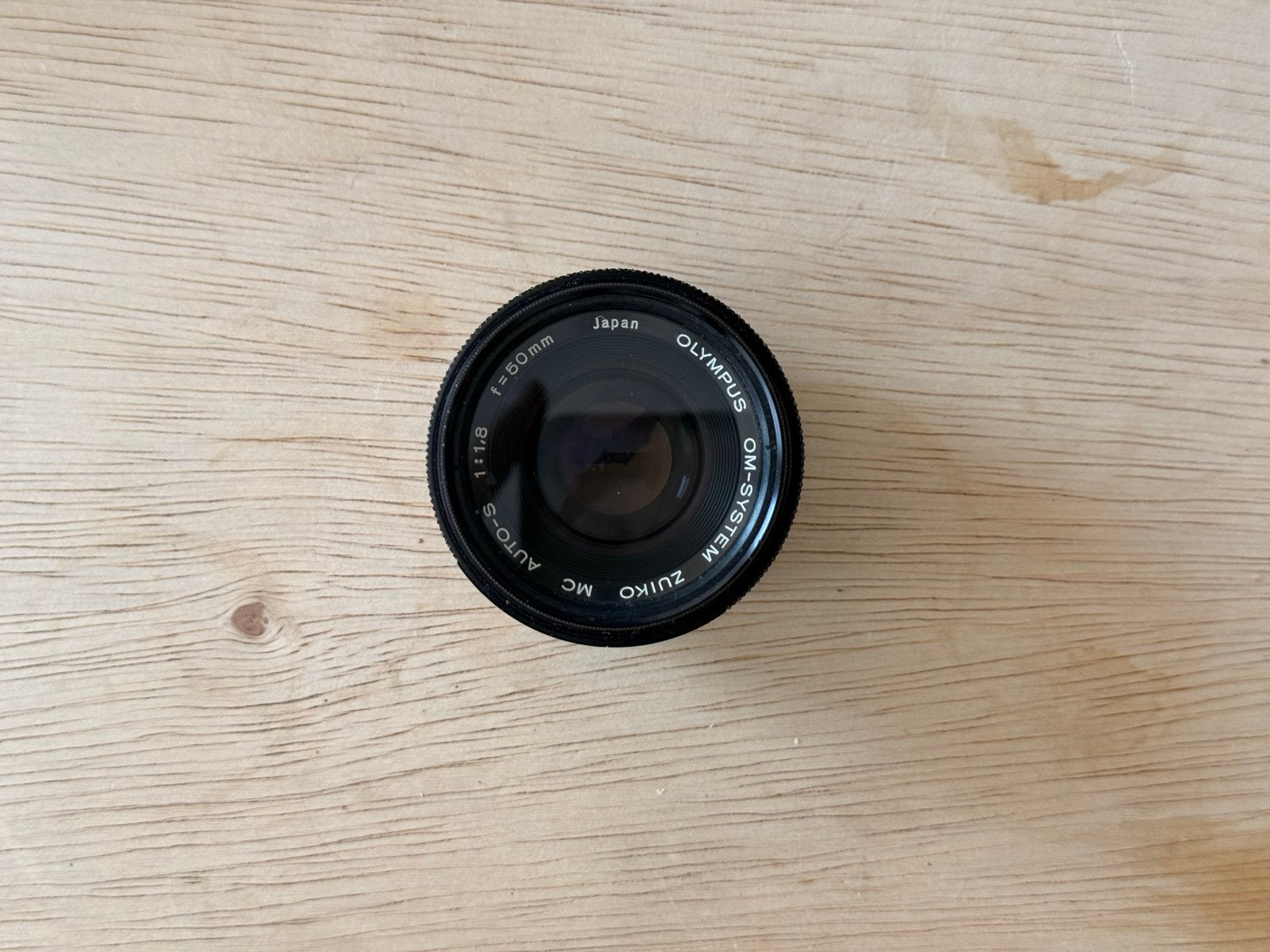 Olympus 50mm f1.8 OM-System Zuiko MC Auto-S, Audio, Tv en Foto, Fotografie | Lenzen en Objectieven, Gebruikt, Olympus, Ophalen of Verzenden