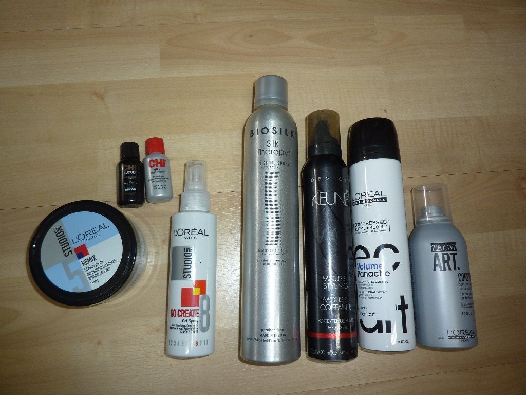 Haarstyling producten Chi Keune Loreal Biosilk, Verzenden, Nieuw, Gel, Wax, Haarlak of Mousse