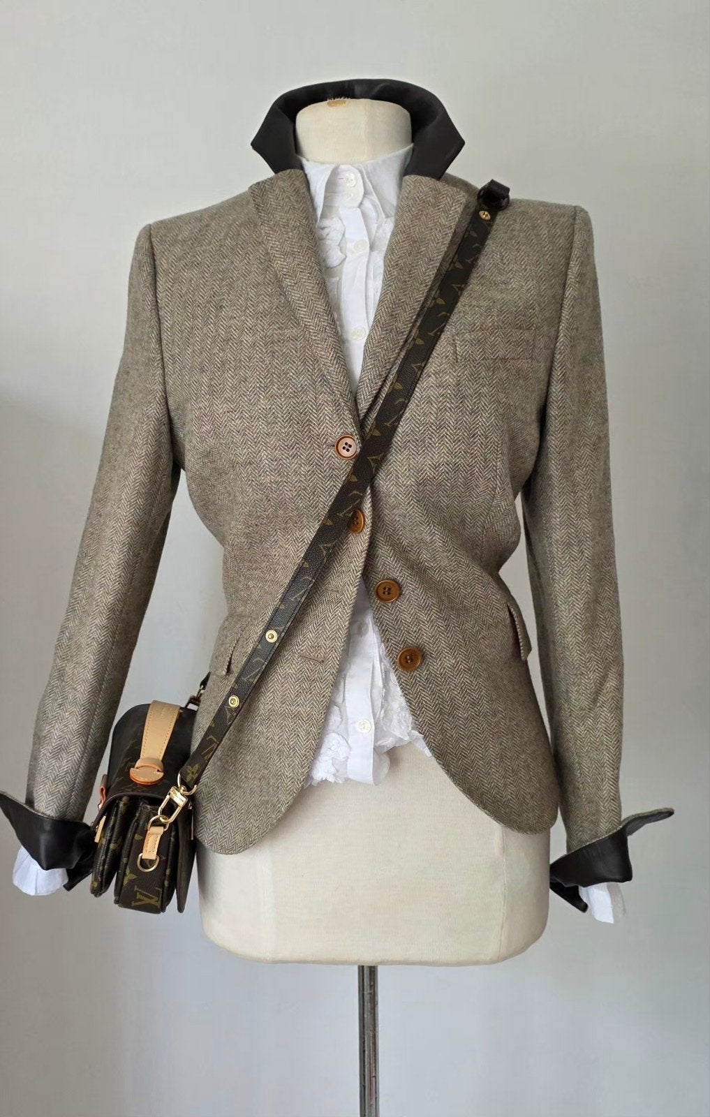 Scapa wollen blazer 40/42, Pauw Scapa, Verzenden, Bruin, Jasje