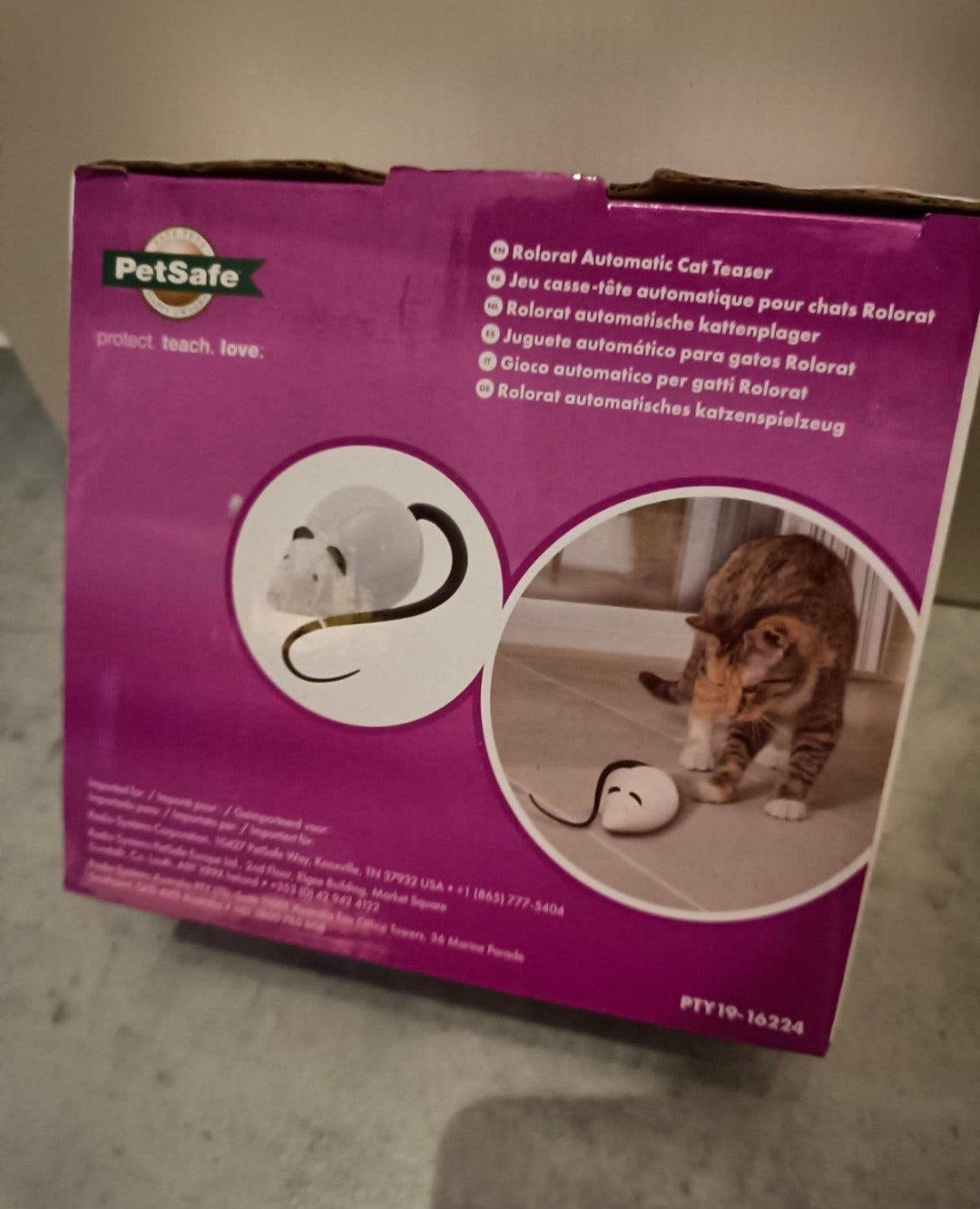 petsafe rolorat, katten speeltje op batterijen, Ophalen of Verzenden, Zo goed als nieuw, Speelmuis