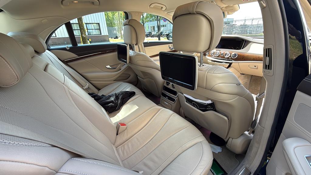 Mercedes-Benz S-Klasse 3.0 CDI S350 Bluetec 4MATIC AUT 2014, Auto's, Mercedes-Benz, Automaat, Blauw, 2987 cc, Diesel