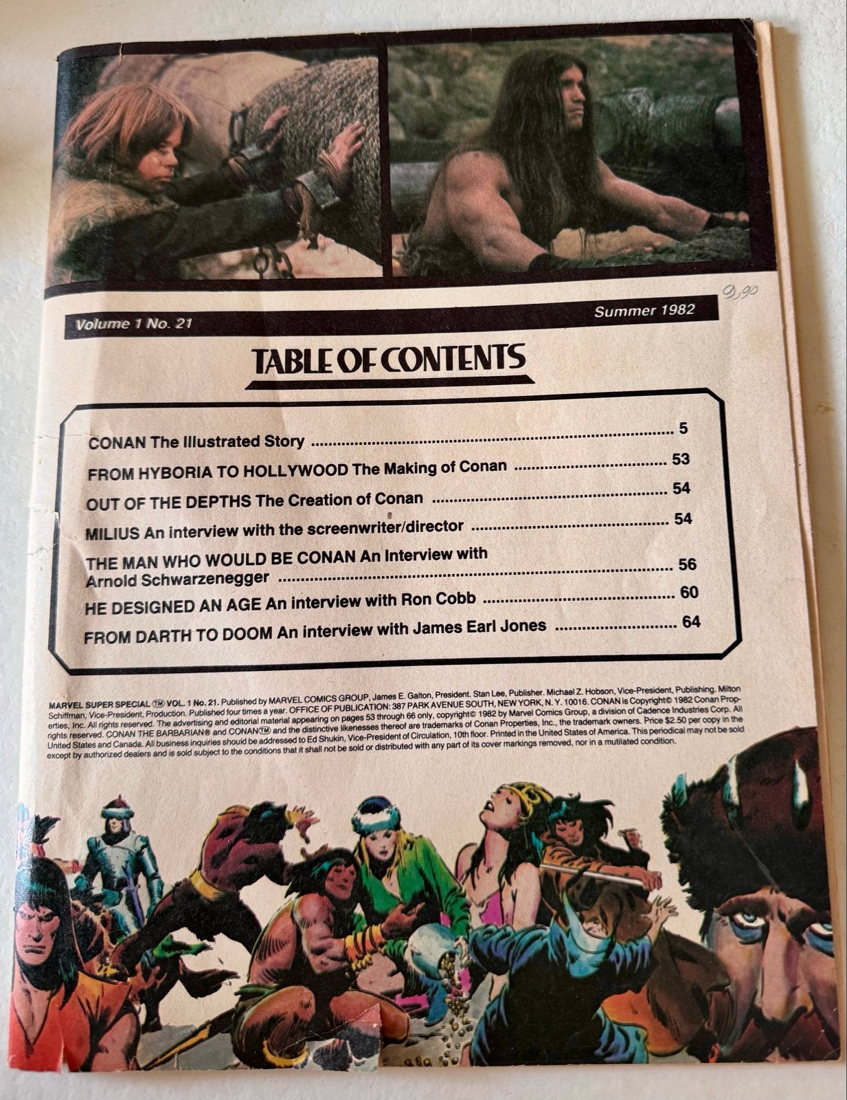 Conan The Barbarian Marvel Special Vol 1 No 21 1982, Ophalen of Verzenden, Tijdschrift
