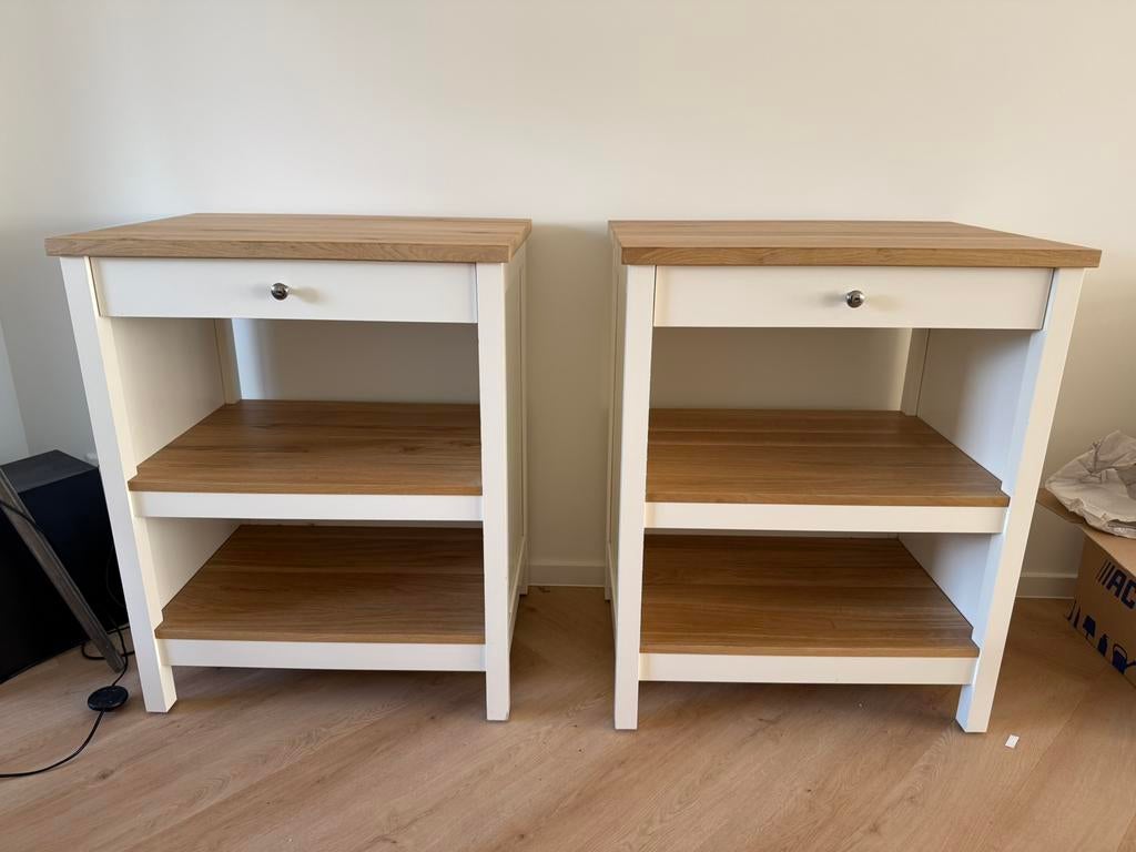 2x IKEA Tornviken, Ophalen, Gebruikt, Wit, 50 tot 100 cm