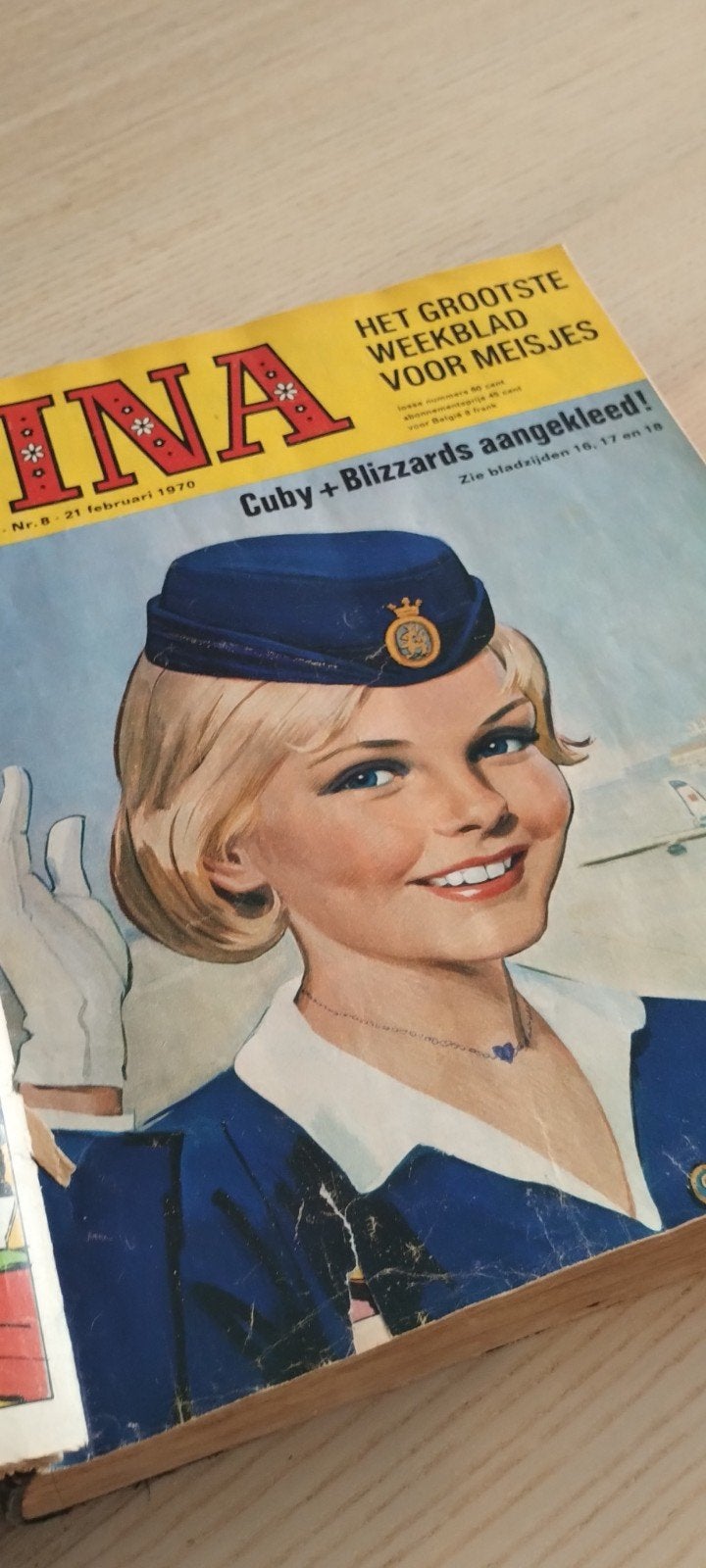 1970 - diverse samengebonden Vintage Stripjes, Eén stripboek, Ophalen of Verzenden, Gelezen