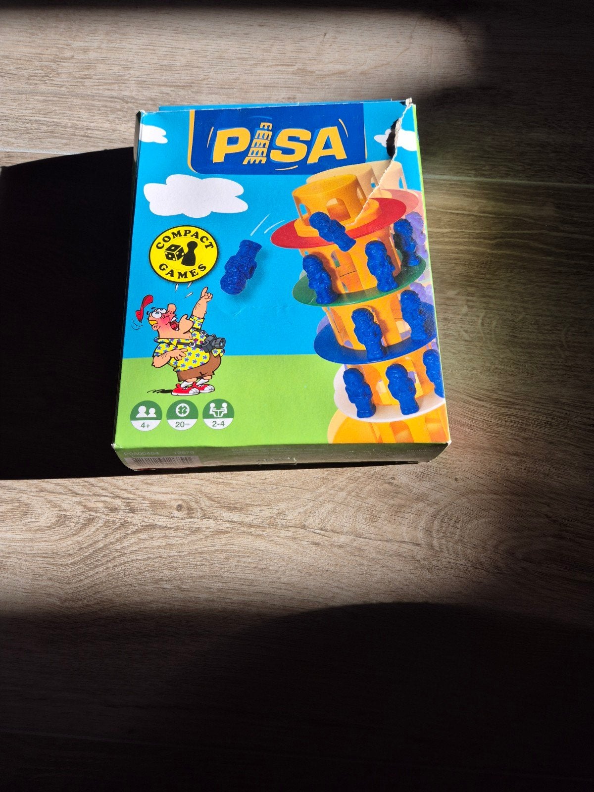 Pisa Compact Games Balansspel, Drie of vier spelers, Ophalen of Verzenden, Gebruikt, Compact Games