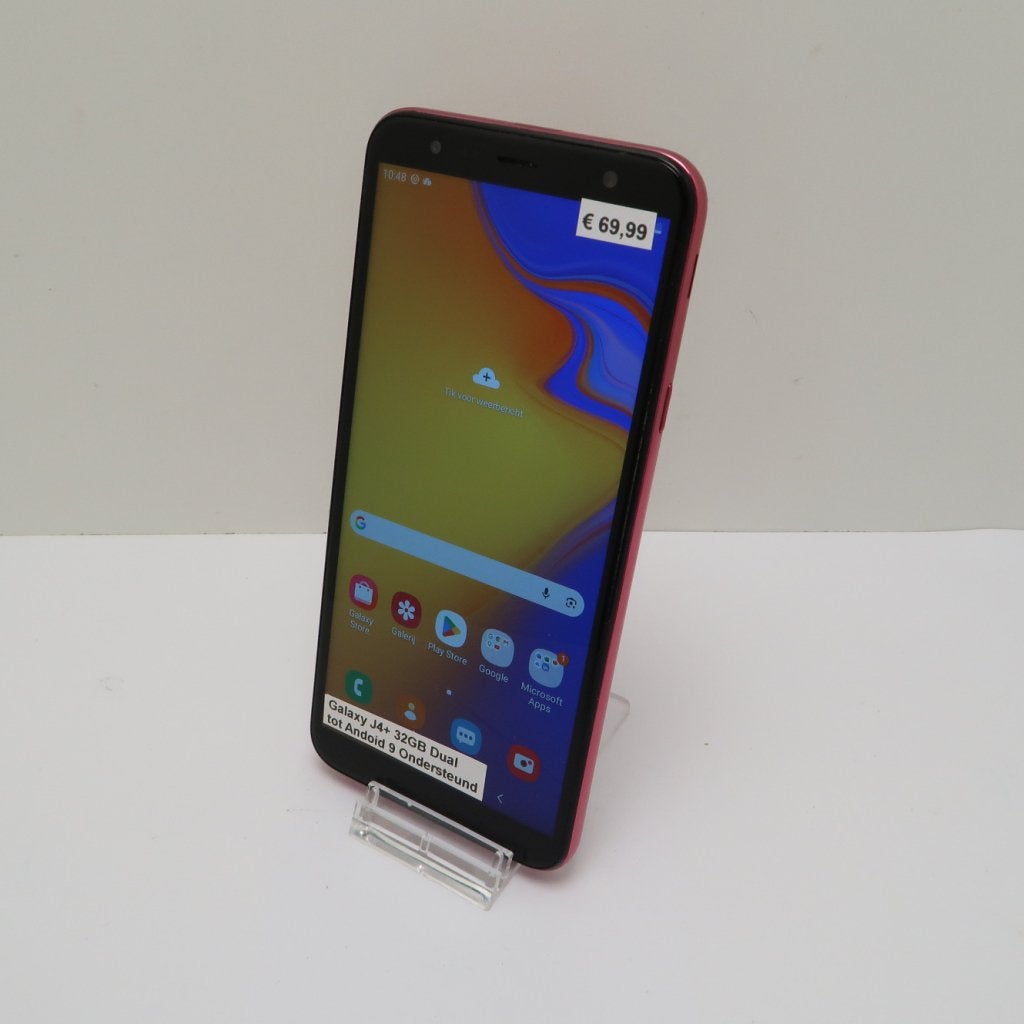 Samsung Galaxy J4+ 32GB Dual Pink | in Nette Staat, Telecommunicatie, Mobiele telefoons | Samsung, Samsung, Zo goed als nieuw