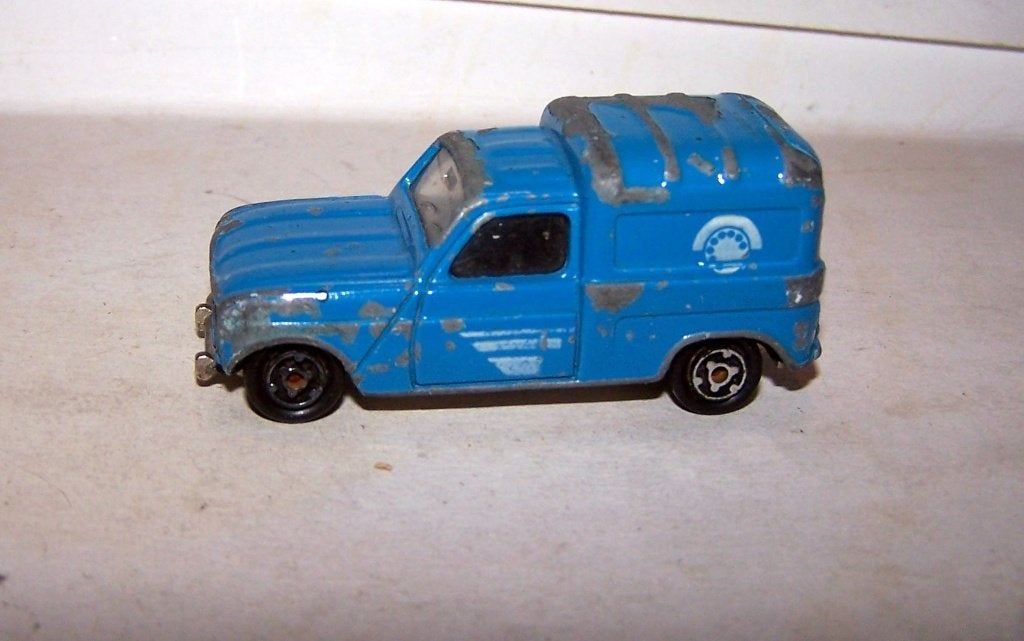 Vintage Majorette Renault 4 Combi model., Ophalen of Verzenden, Gebruikt, Auto