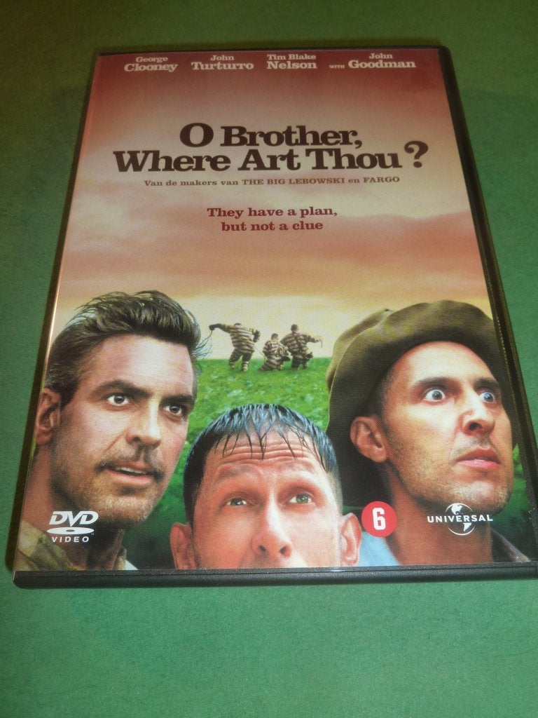 O brother, where art thou? Joel & Ethan Coen dvd, Overige gebieden, Alle leeftijden, Zo goed als nieuw, Engels