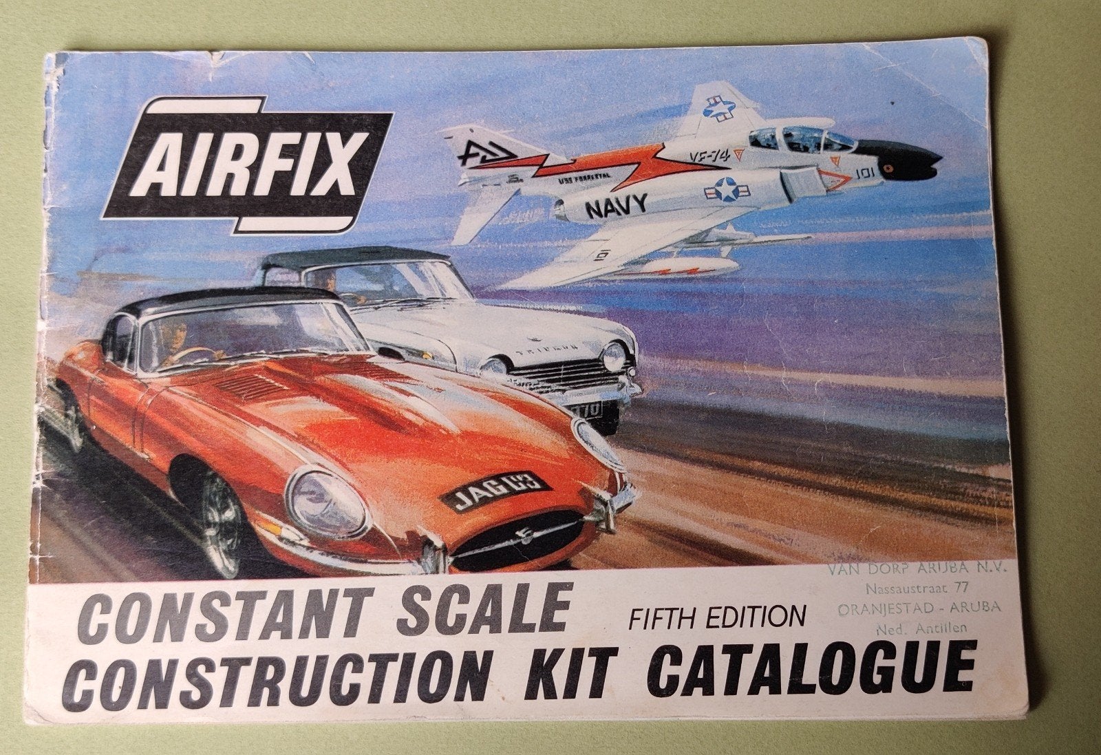 Airfix catalogus 5th edition (1967), Verzenden, Gebruikt, Groter dan 1:72, Overige merken