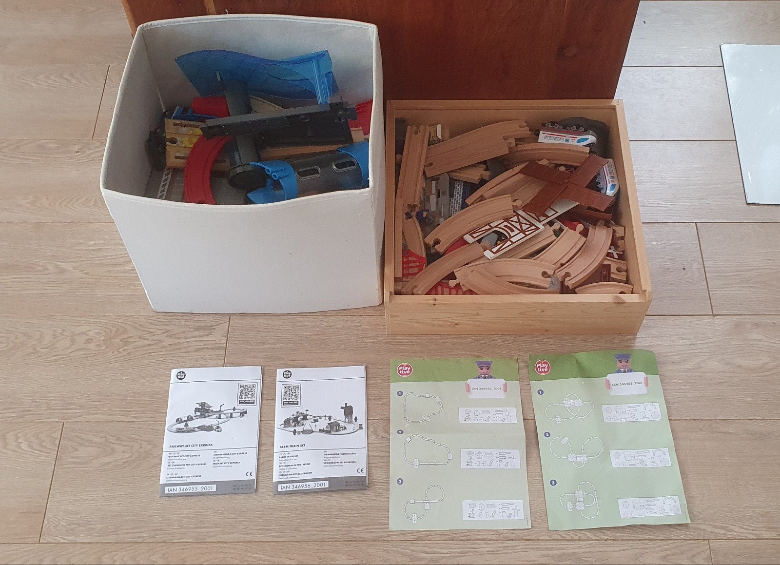 Treinbaan / 3 hele coole sets, Ophalen, Zo goed als nieuw