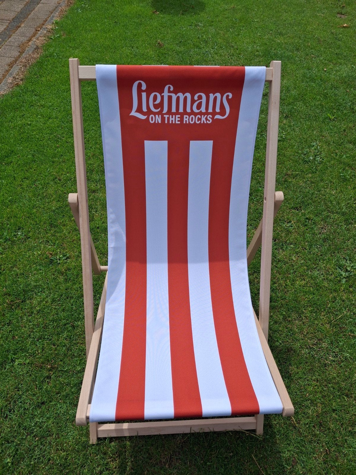 Nieuwe liefmans strandstoel, Ophalen of Verzenden, Nieuw, Hout, Verstelbaar
