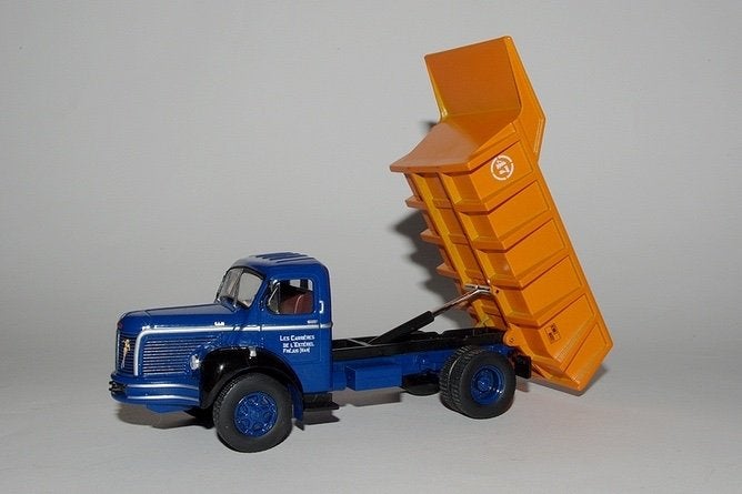 Berliet GLM 10 kiepauto Hachette 1:43, Ophalen of Verzenden, Nieuw, Bus of Vrachtwagen, Overige merken