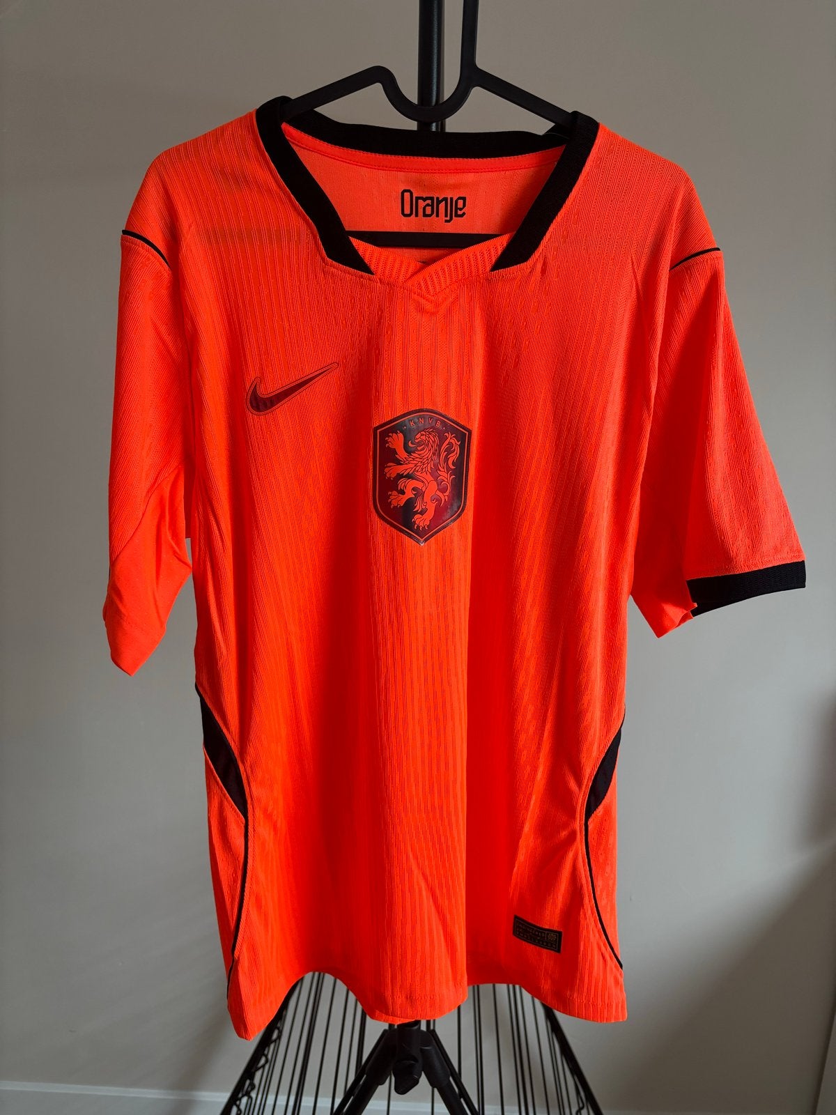 Oranje - Nederlands elftal maat L spelersversie, Ophalen of Verzenden