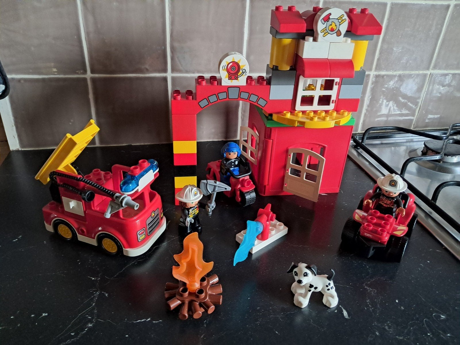 Duplo Brandweerkazerne, Ophalen of Verzenden, Zo goed als nieuw, Duplo