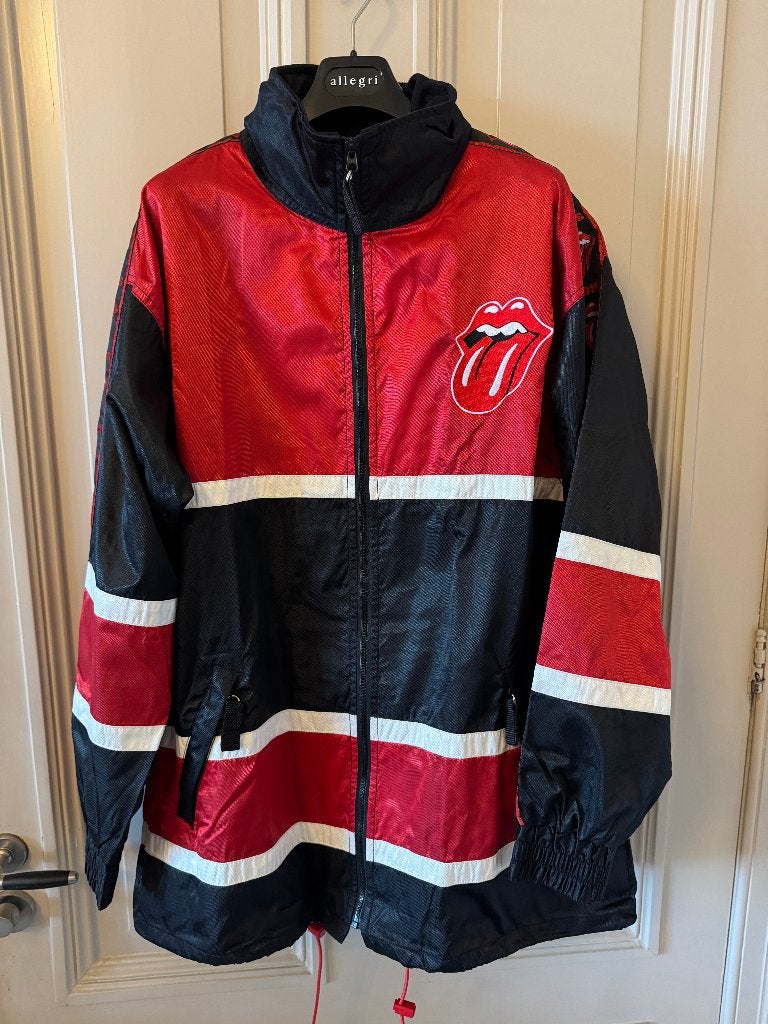 Regen WindJack Jas XL Rolling Stones Bridges to Babylon 1998, Ophalen of Verzenden, Zo goed als nieuw, Rolling Stones