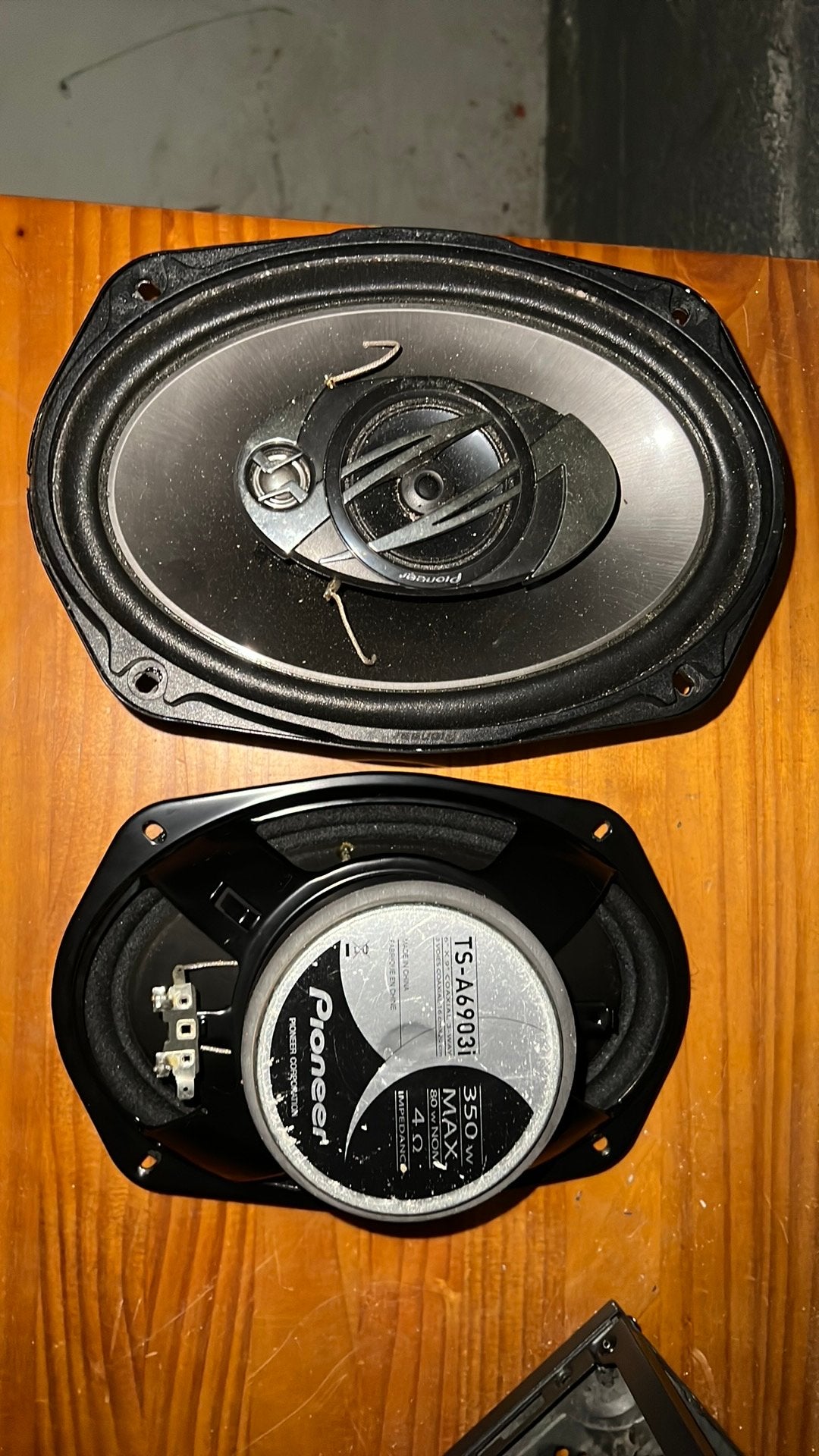 Pioneer ts-a6903i 350w 3way, Ophalen of Verzenden, Zo goed als nieuw